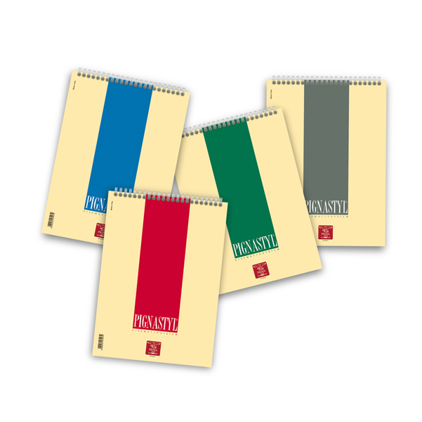 Blocco Pignastyl spiralato - 5mm - A4 - 80gr - 60 fogli - Pigna
