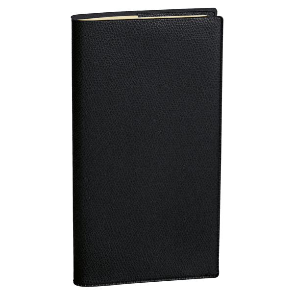 Agenda settimanale Italnote S 2026 - c/spirale - copertina Impala - 8,8 x 17 cm - nero - Quo Vadis
