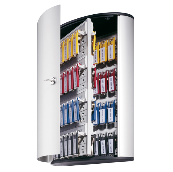 Cassetta portachiavi da parete Key Box - 30,2x11,8x40 cm - 72 posti - grigio - Durable