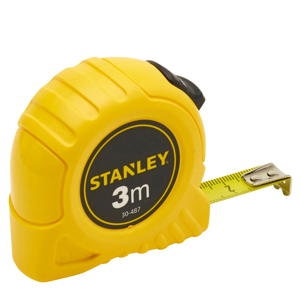 Flessometro - 3 m - metallo/ABS - Stanley