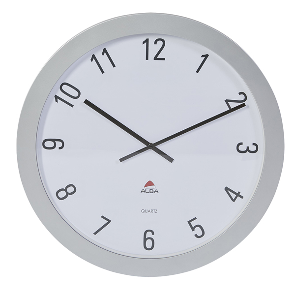 Orologio da parete Giant - diametro 60 cm - grigio - Alba