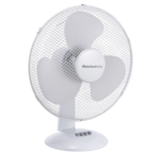 Ventilatore da tavolo - 3 velocità - 35 W - pala diametro 40 cm - Melchioni family