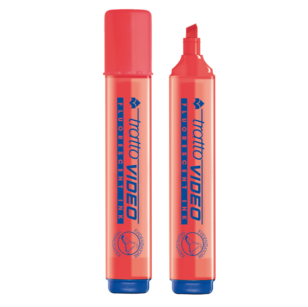 Evidenziatore Tratto Video - punta a scalpello - tratto da 1,0-5,0mm - sunrise - Tratto