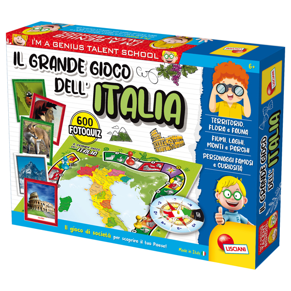 I'm a Genius Il Grande Gioco d'Italia - Lisciani