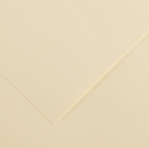 Foglio Colorline - 70x100 cm - 220 gr - crema - Canson
