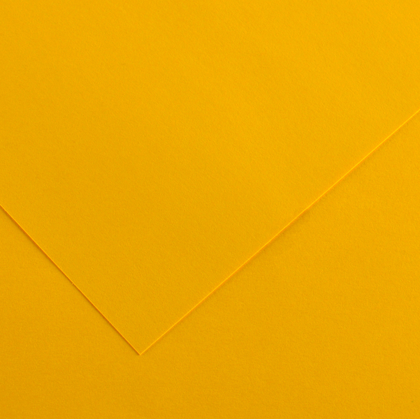 Foglio Colorline - 70x100 cm - 220 gr - giallo oro - Canson