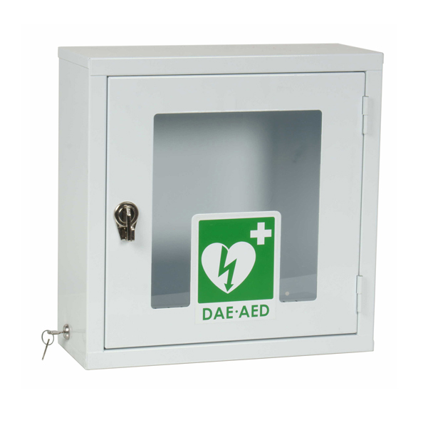 Visio Teca per defibrillatore semiautomatico - bianco - PVS