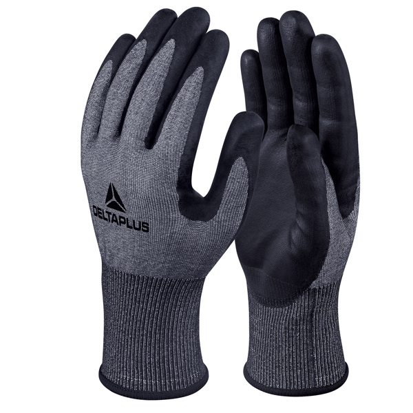 Guanti antitaglio Venicut F - maglia Xtrem Cut Touch - palmo in schiuma acquapolimerica - taglia 08 - grigio - Deltaplus
