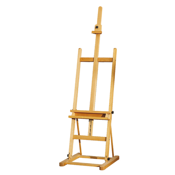 Cavalletto Studio - legno di faggio - altezza tela max 140 cm - 47 x 57 x 185 cm - DOM