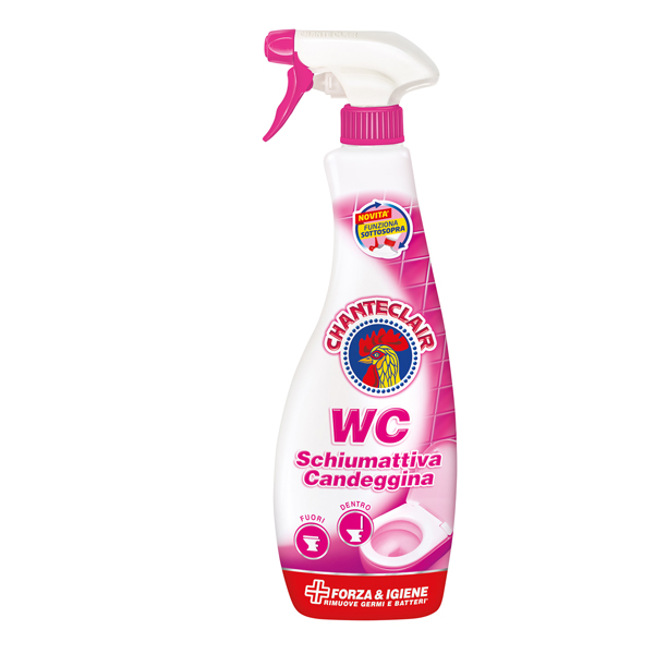 Anticalcare spray WC - con candeggina - 625 ml - Chanteclair