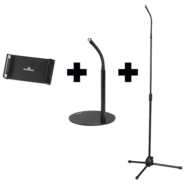 Supporto da tavolo e pavimento per tablet - TWIST COMBI - da 4,3" a 13" - Durable